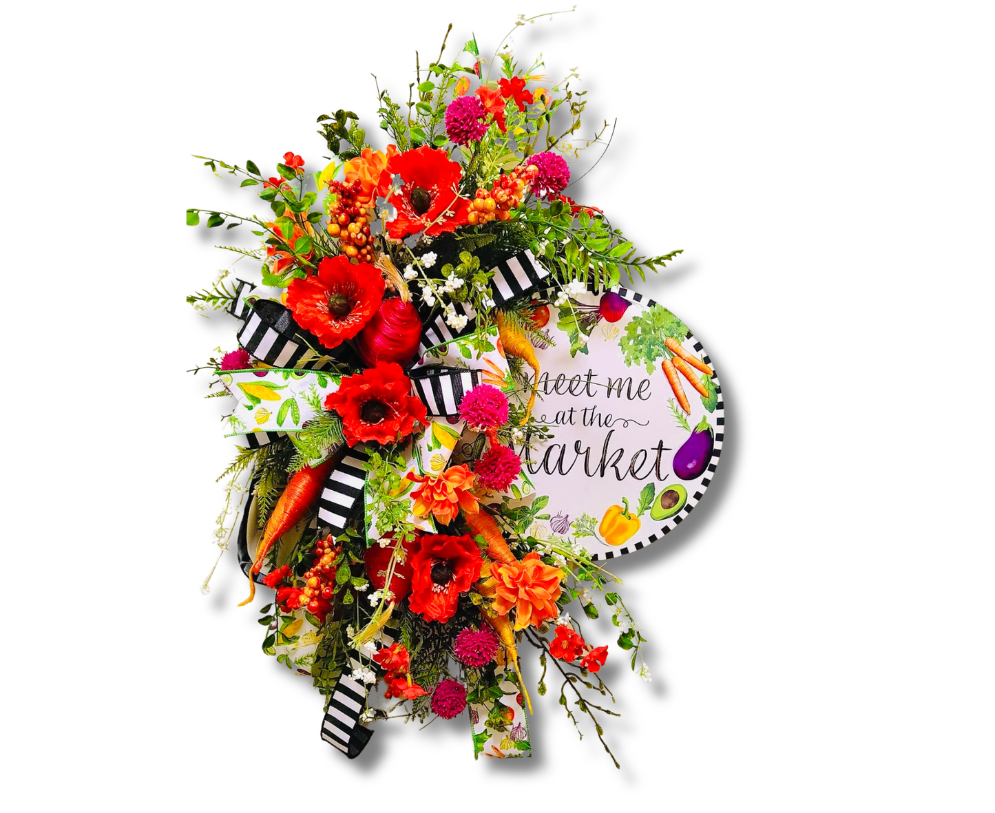 Meet me at the Market Swag Wreath