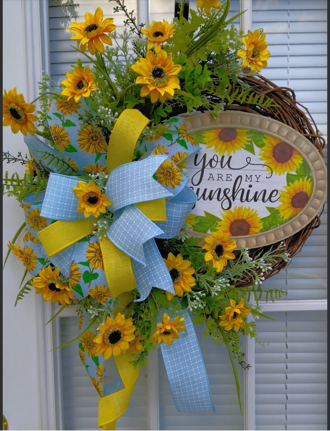 You are my Sunshine Grapevine Wreath