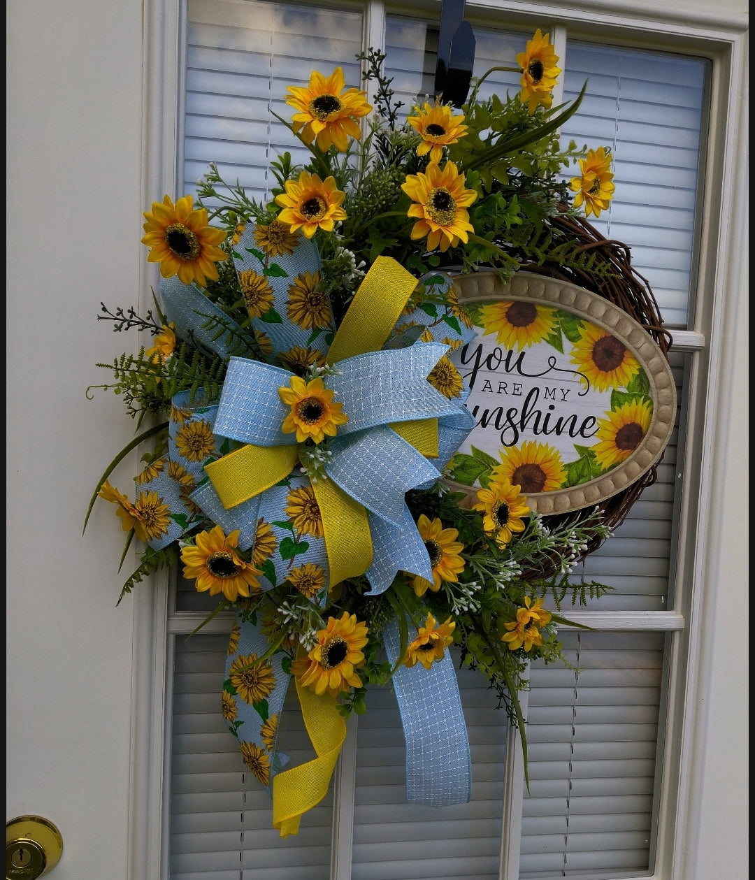 You are my Sunshine Grapevine Wreath