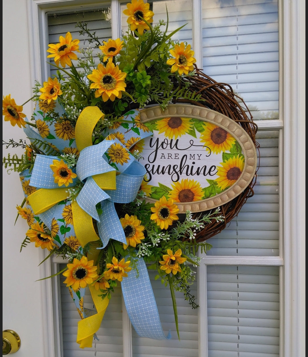 You are my Sunshine Grapevine Wreath