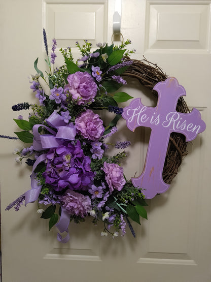 He is Risen Wreath