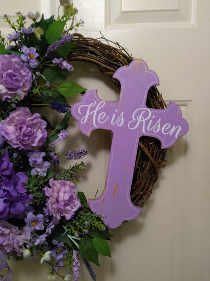 He is Risen Wreath