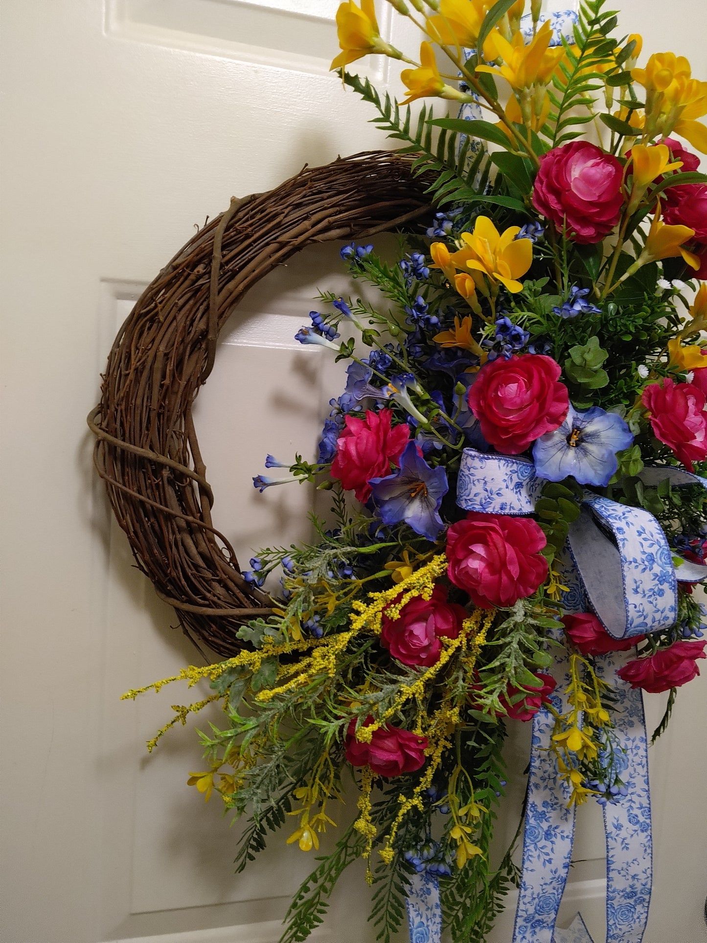 Spring Ranunculus Wreath