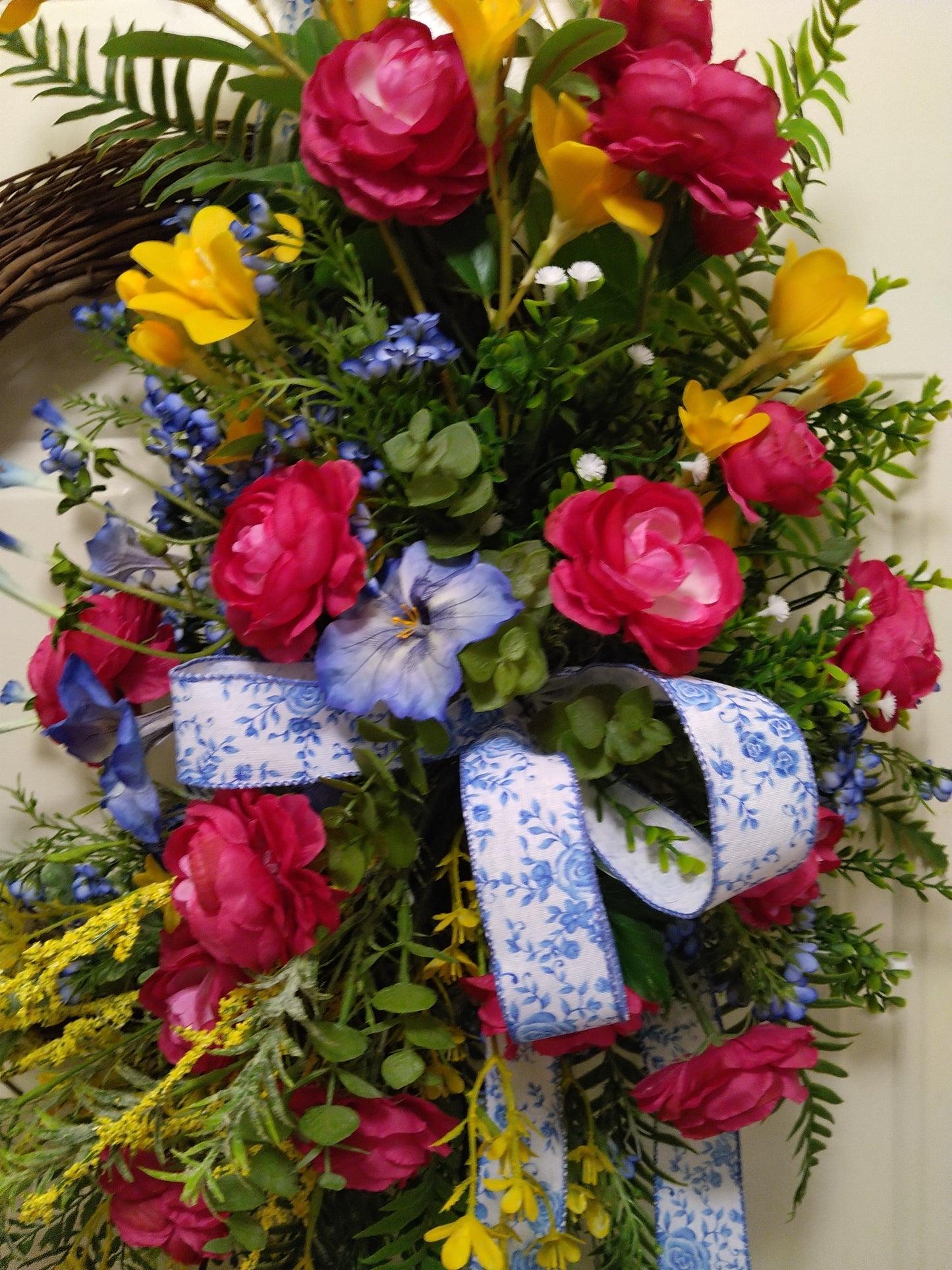 Spring Ranunculus Wreath